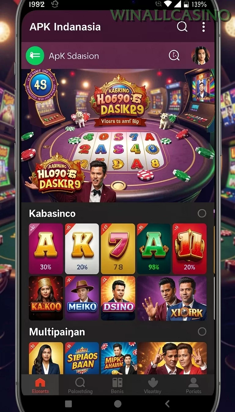 Cuplikan layar MONTE77 — halaman utama