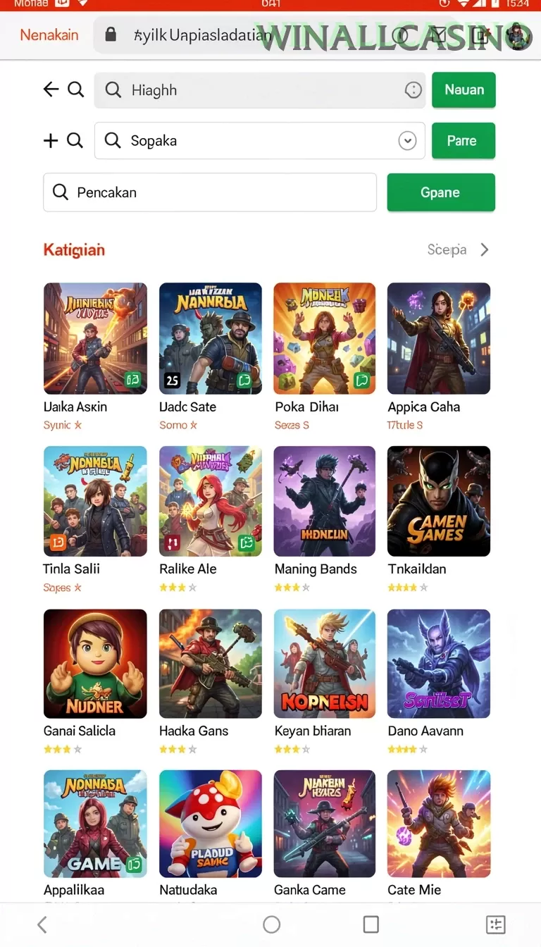 Cuplikan layar TALAS789 — aktivitas